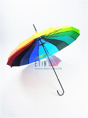 Etin Gyro design sharp rainbow umbrella A017