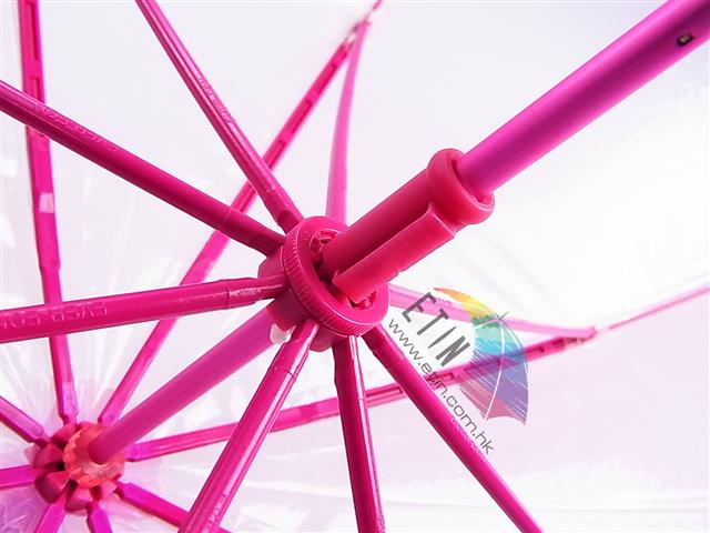 Etin Candy coler umbrella with replaceable transparent panels A050