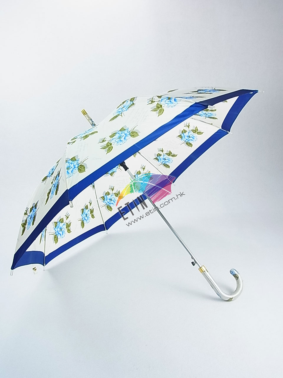 Etin Satin flower umbrella A103