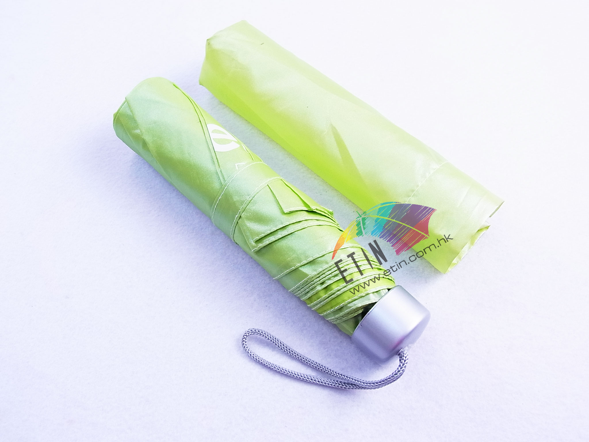 Etin folding umbrella with pearl shine canopy B017