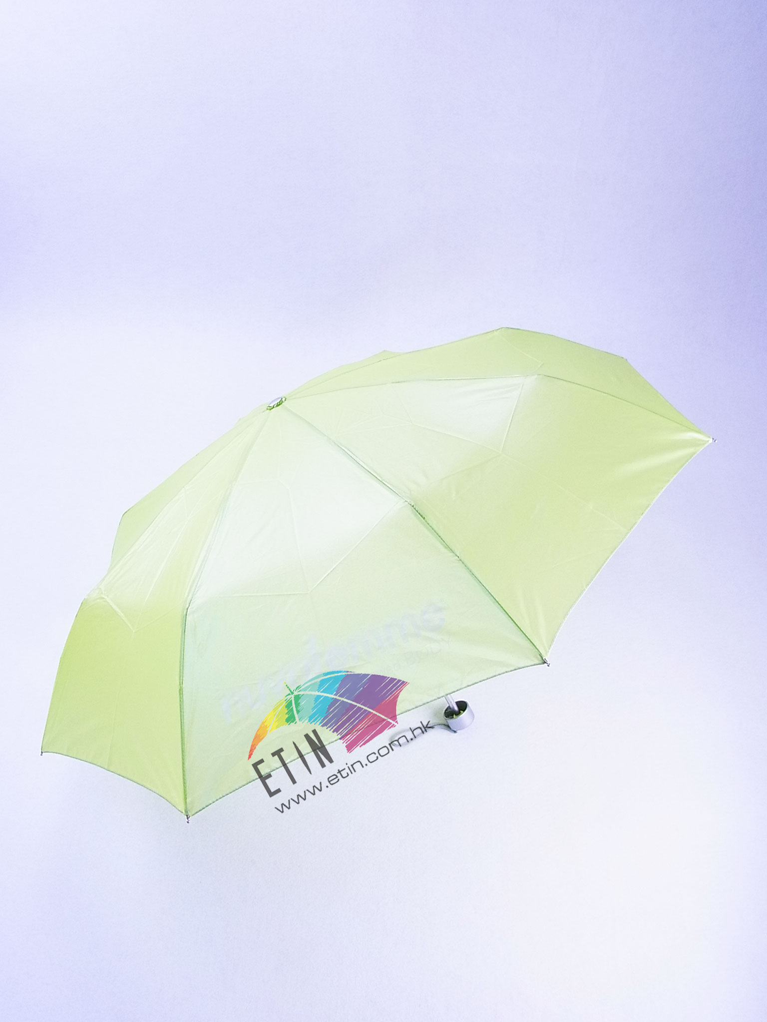 Etin folding umbrella with pearl shine canopy B017