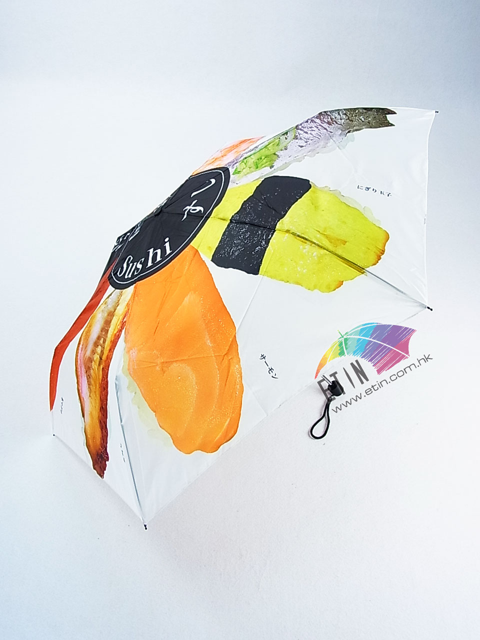 Etin Super slim folding umbrella with whole image printing B041