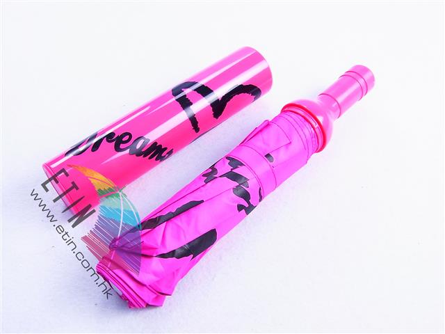 Etin Special shape wine bottle umbrella B069